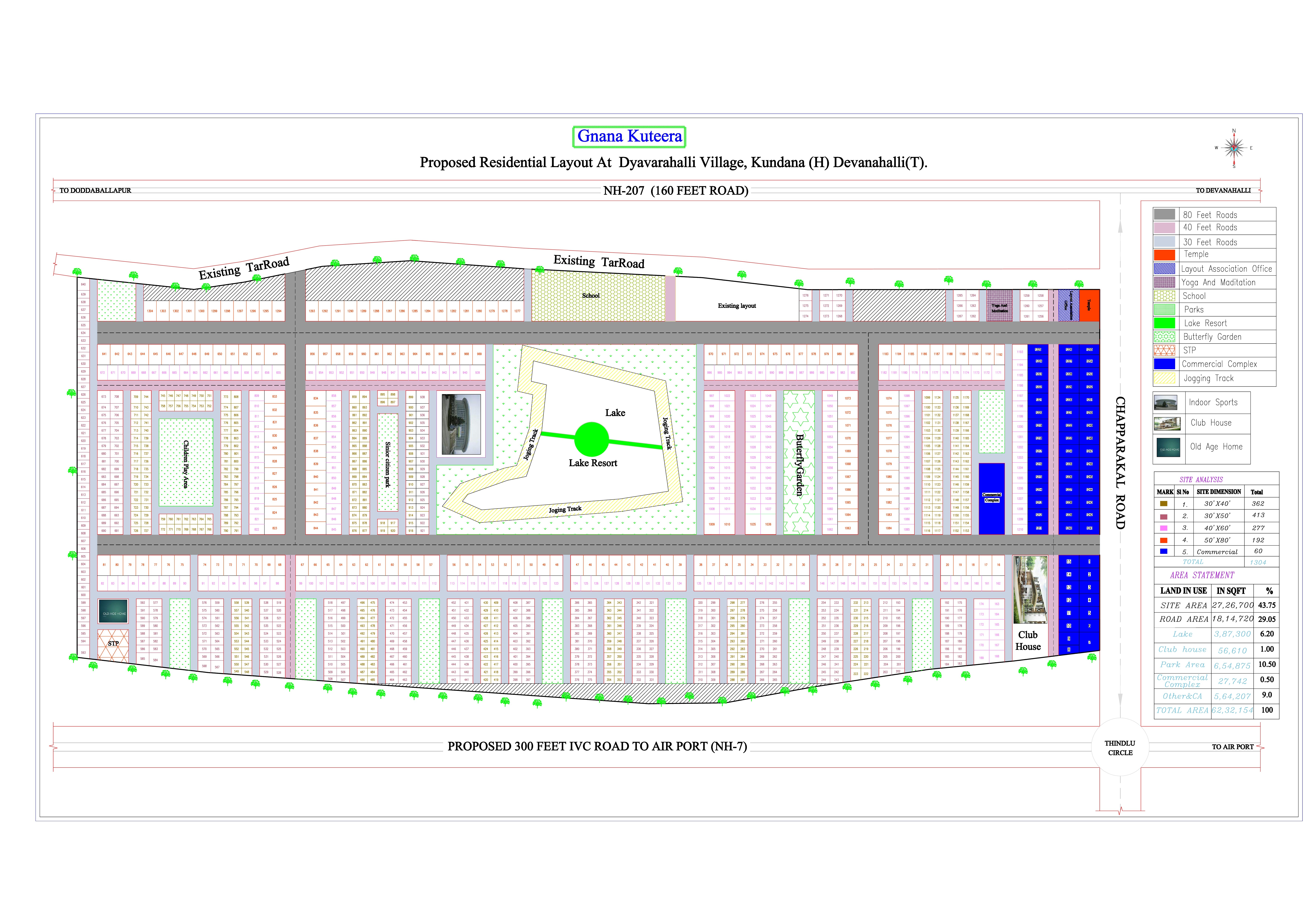 Gnana Kuteera Layout In IVC Road Bangalore By Karnataka State Teachers 